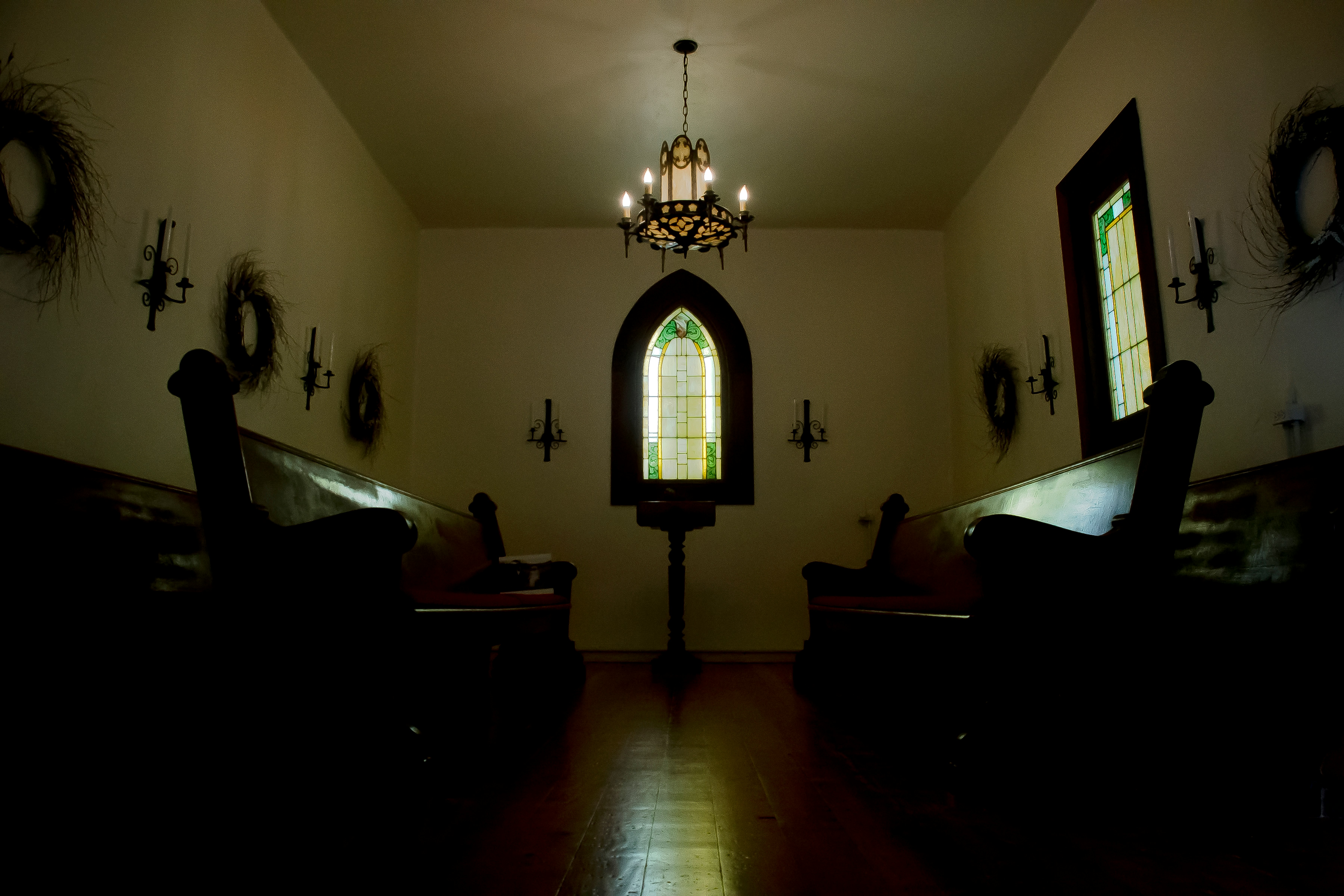 tables inside room